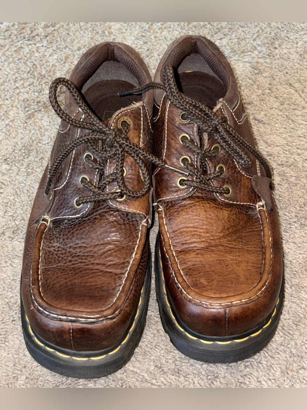 Dr. Marten‎ 9801 Men’s Chunky Y2K Leather Oxford Lace Up Brown Shoes size 11